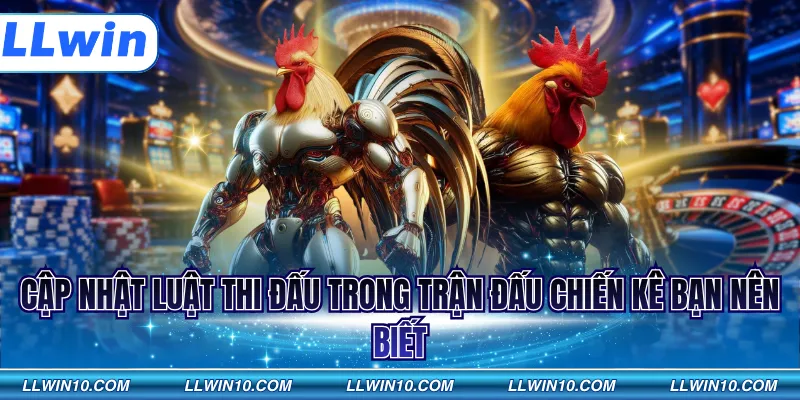 Cập nhật luật thi đấu trong trận đấu chiến kê bạn nên biết